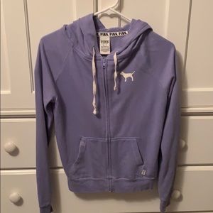 Super cute PINK violet zip up!